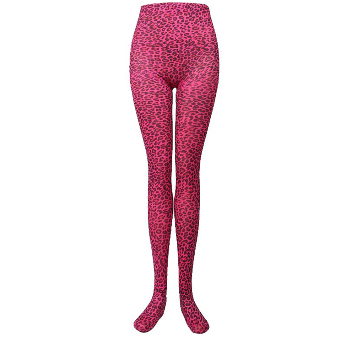 Sexy Leopard Pantyhose Stockings With Pants Pass The Night For Christmas Stockings